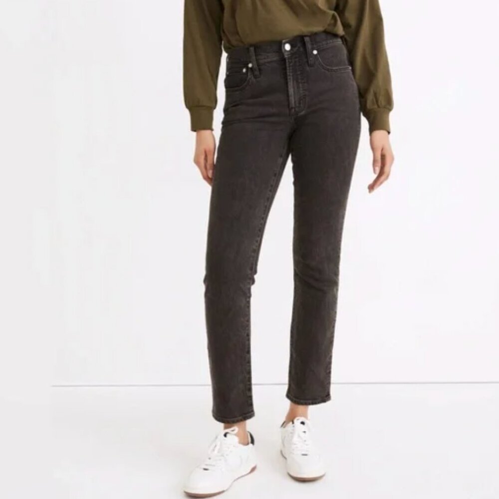 Madewell Mid Rise Perfect Vintage Jean Black